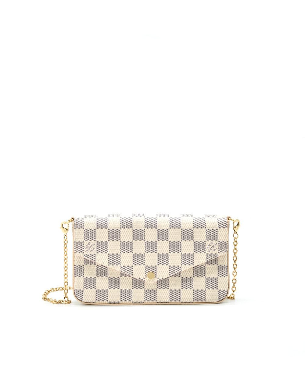 AAA Replica Louis Vuitton LV FELICIE POCHETTE DAMIER AZUR CANVAS