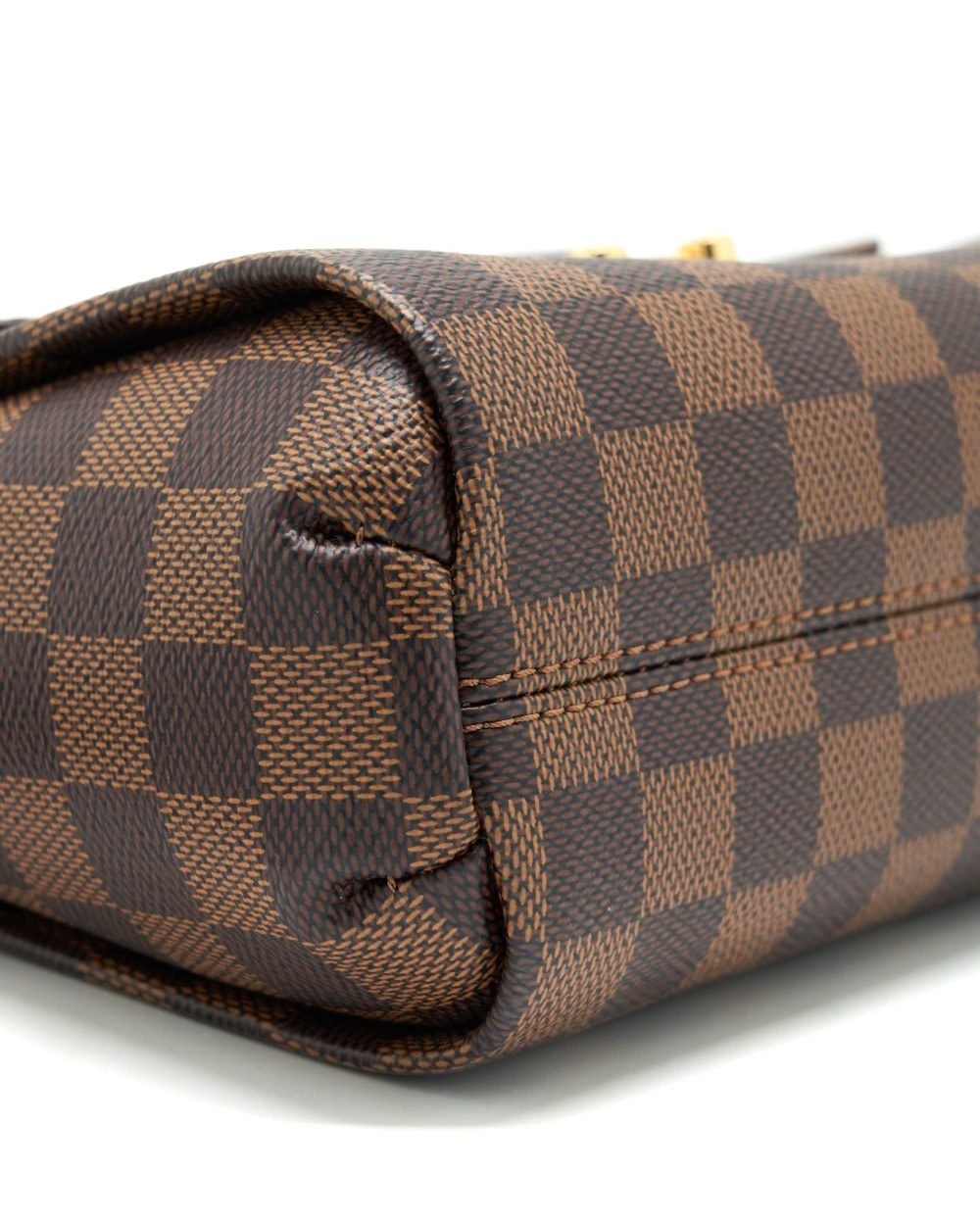 AAA Replica Louis Vuitton LV CROISETTE EBENE BROWN GHW