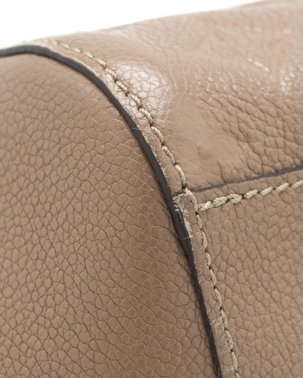 AAA Replica Louis Vuitton LV MONTAIGNE MM MONOGRAM EMPREINTE DARK BEIGE GHW