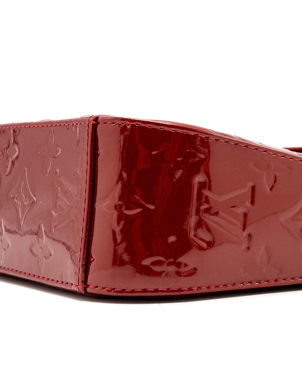 AAA Replica Louis Vuitton LV FLAP SHOULDER EVENING BAG PATENT LEATHER RED GHW