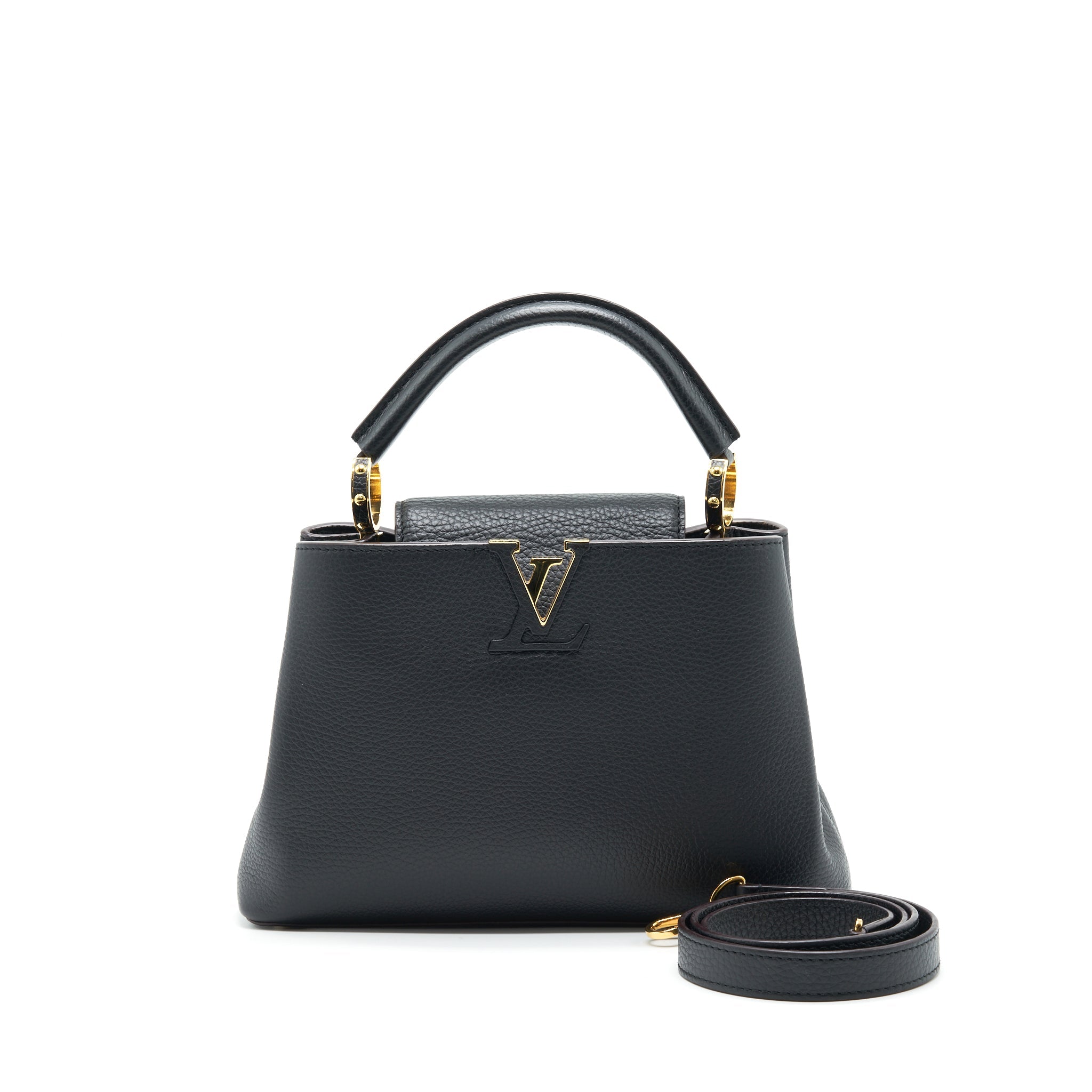 AAA Replica Louis Vuitton LV CAPUCINES BB BLACK
