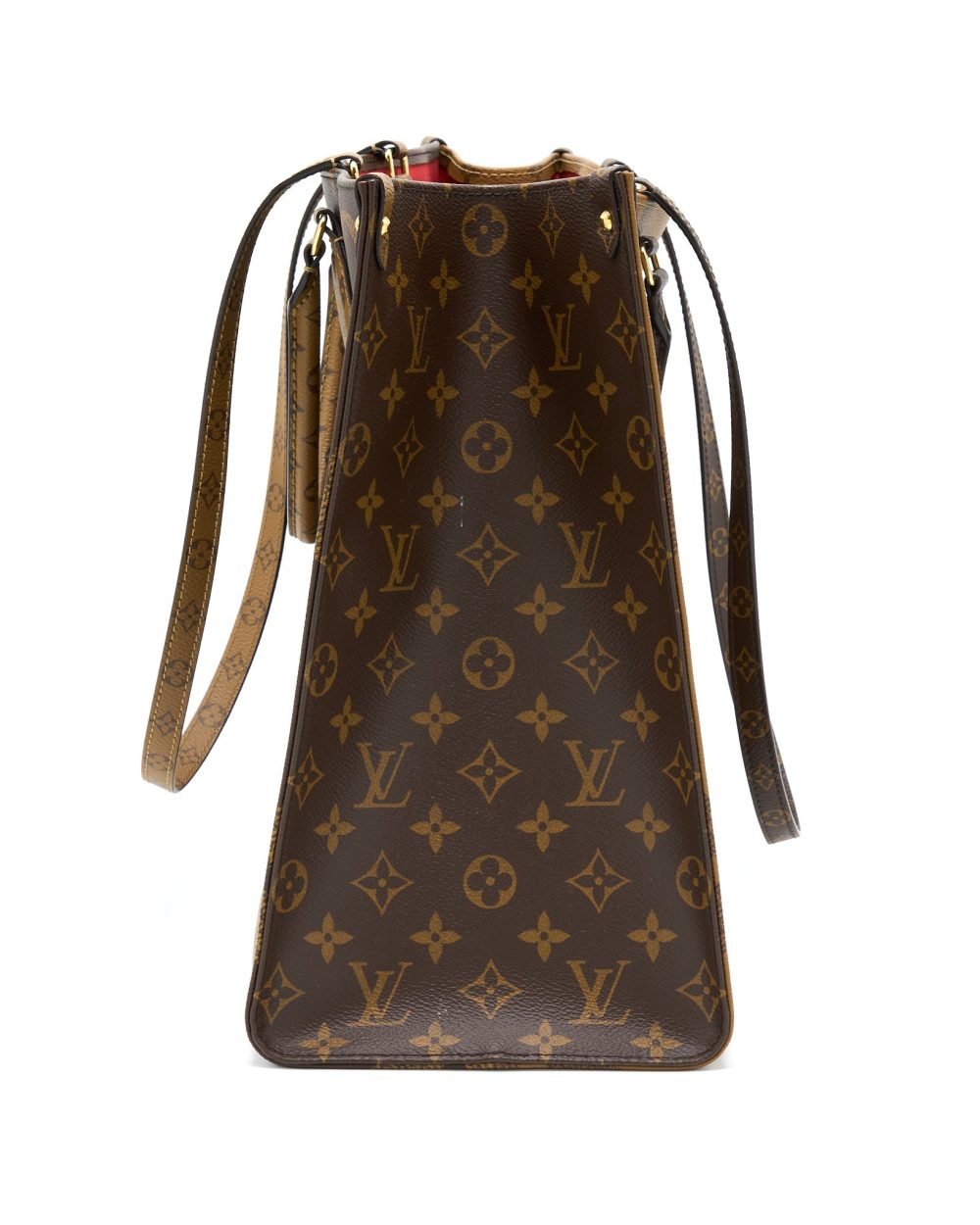 AAA Replica Louis Vuitton LV ON THE GO GM MONOGRAM REVERSE CANVAS GHW