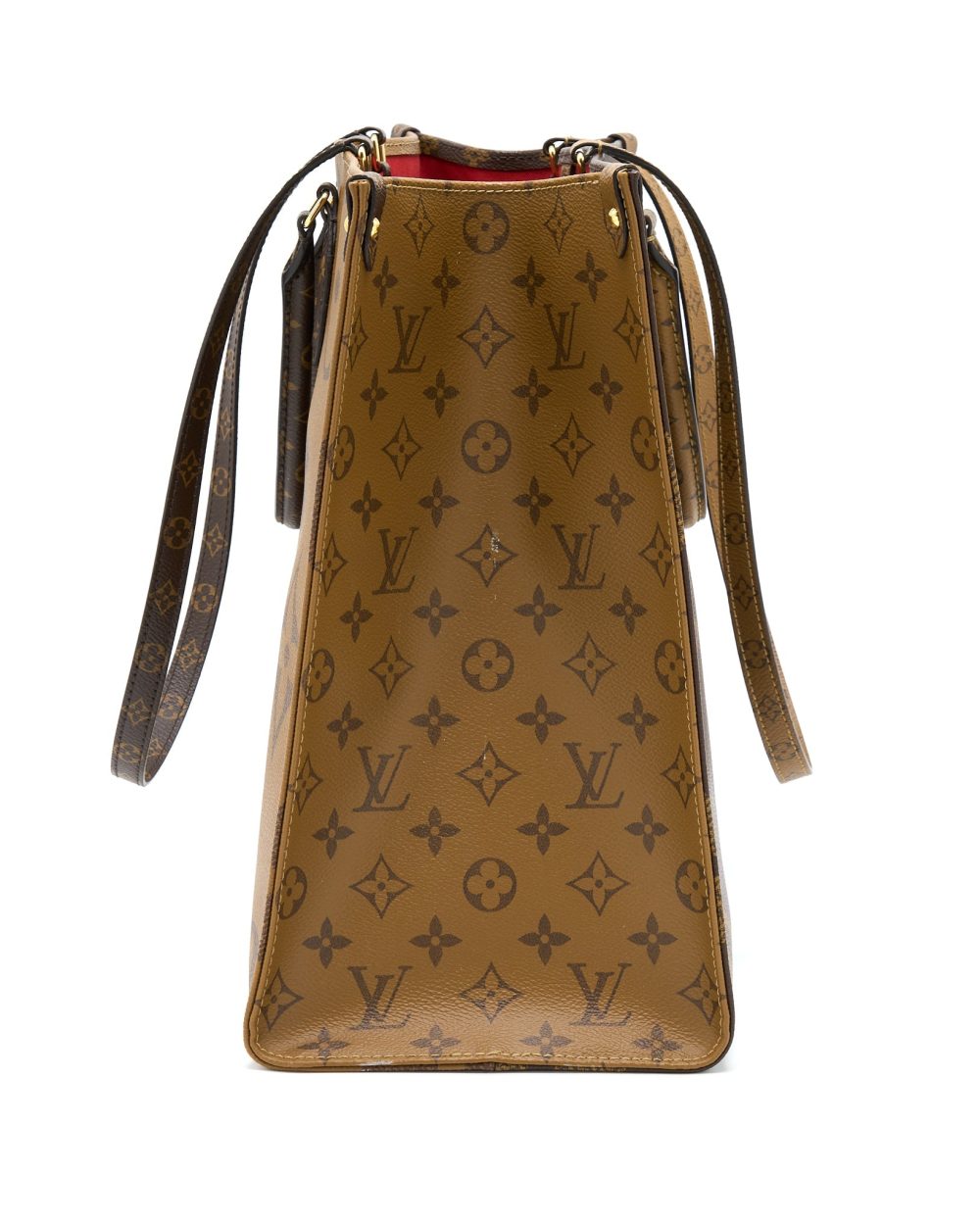 AAA Replica Louis Vuitton LV ON THE GO GM MONOGRAM REVERSE CANVAS GHW
