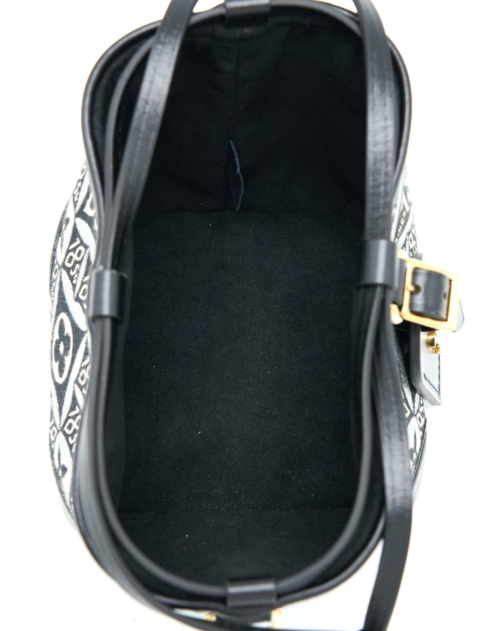 AAA Replica Louis Vuitton LV SINCE 1854 NOE PURSE CANVAS/LEATHER BLACK/MULTICOLOUR GHW