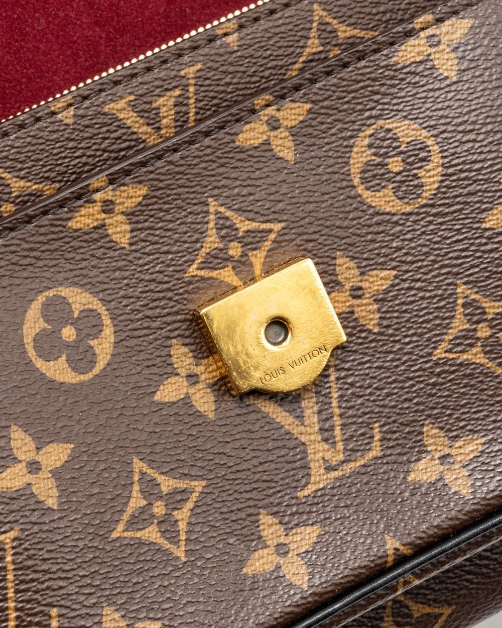 AAA Replica Louis Vuitton LV PASSY MONOGRAM CANVAS BLACK/GOLD HARDWARE