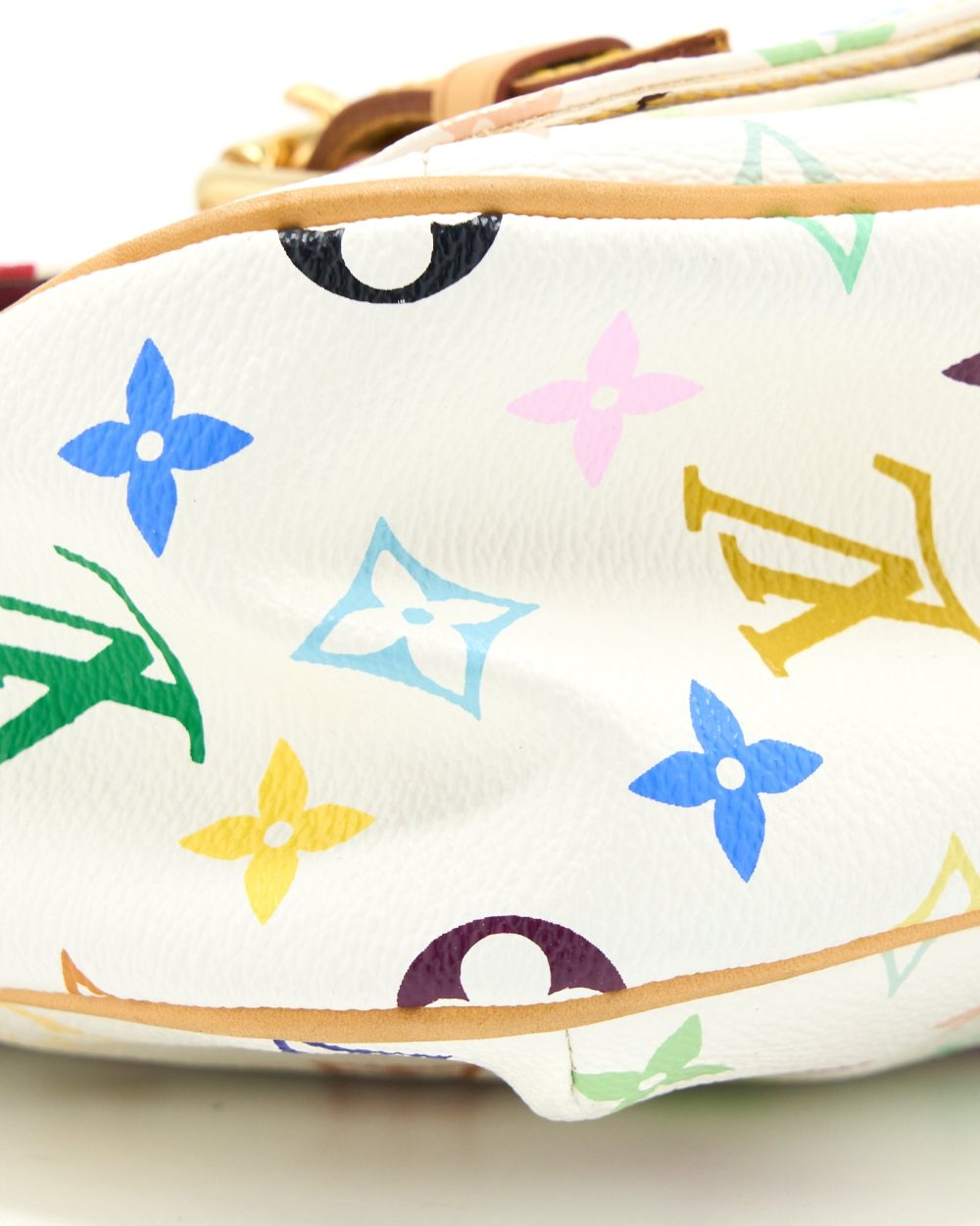 AAA Replica Louis Vuitton LV LODGE PM MULTICOLOUR MONOGRAM CANVAS WHITE GHW