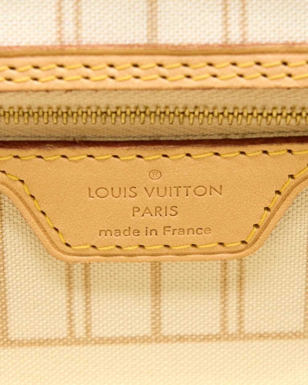 AAA Replica Louis Vuitton LV NEVERFULL MM DAMIER AZUR CANVAS GHW