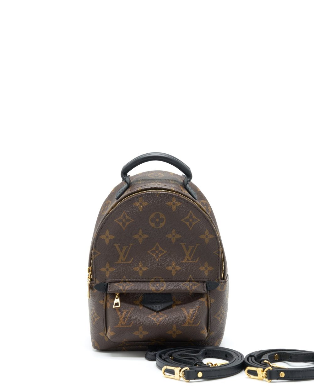 AAA Replica Louis Vuitton LV PALM SPRING MINI BACKPACK MONOGRAM CANVAS NEW ZIPPER