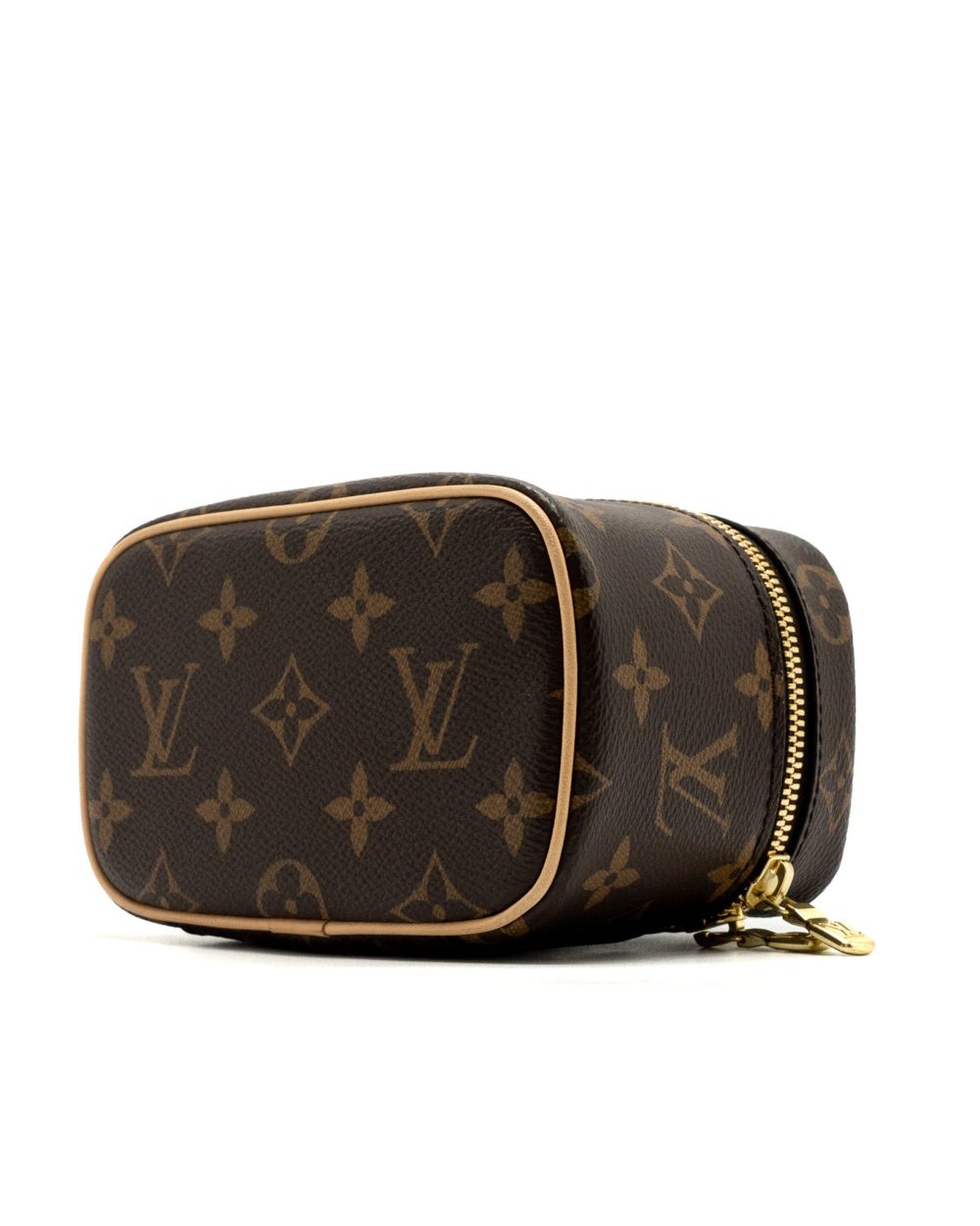 AAA Replica Louis Vuitton LV NICE NANO MONOGRAM CANVAS GHW