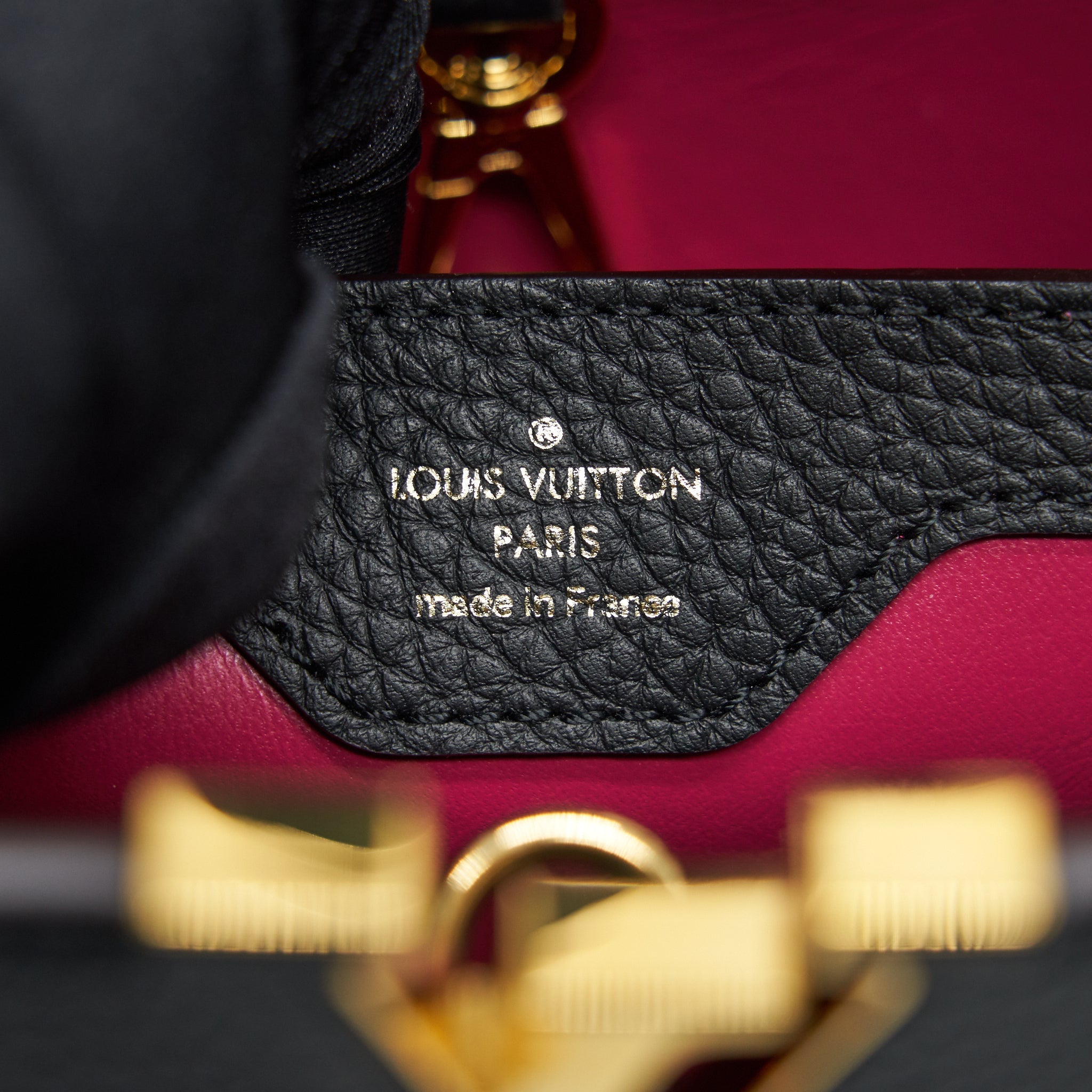 AAA Replica Louis Vuitton LV CAPUCINES BB BLACK