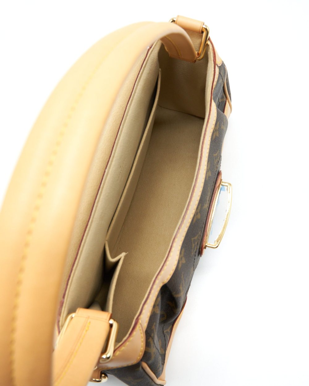 AAA Replica Louis Vuitton LV BEVERLY MM SHOULDER BAG MONOGRAM CANVAS AND LEATHER GHW