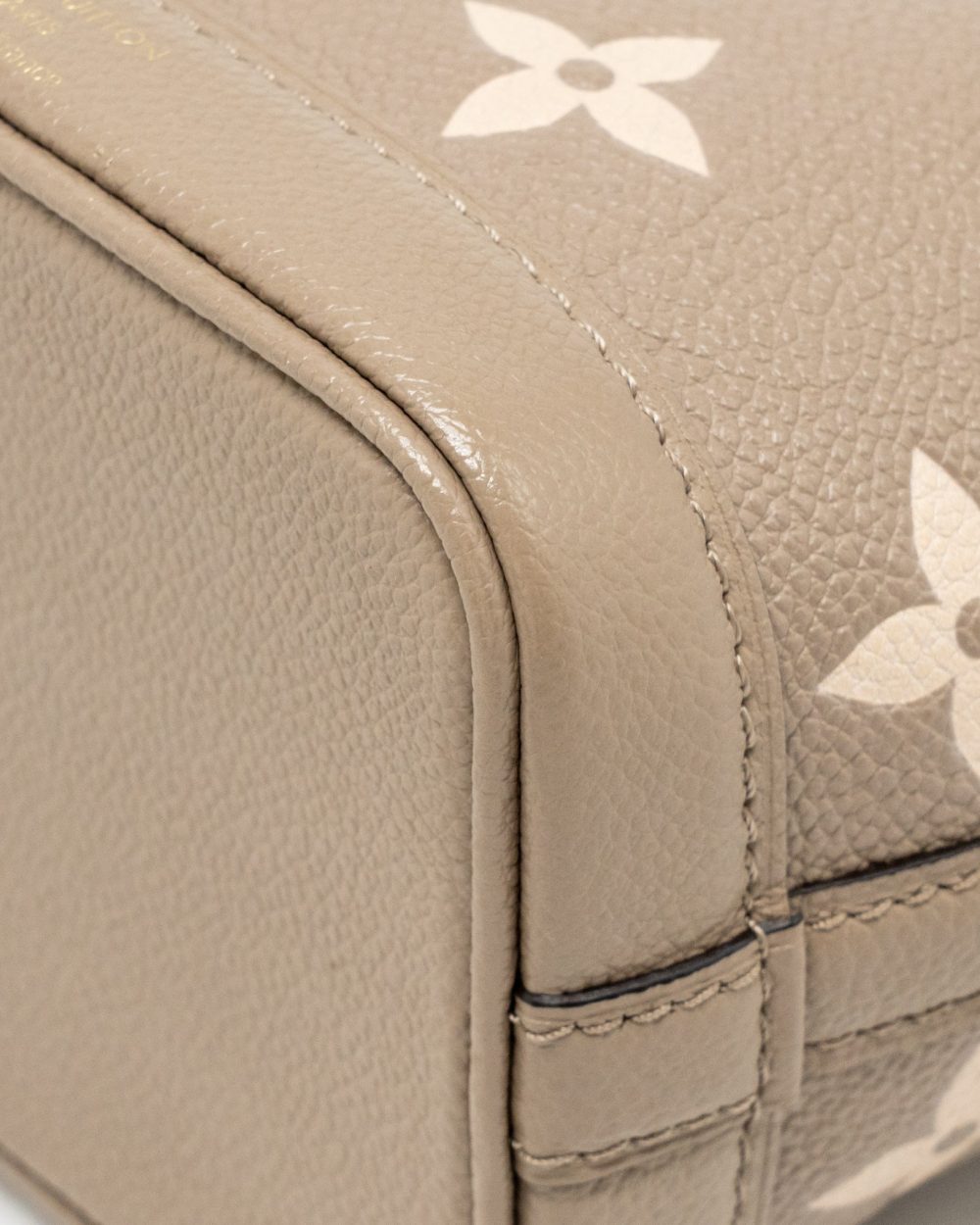 AAA Replica Louis Vuitton LV NANO NOE MONOGRAM EMPREINTE CALFSKIN LEATHER GREY GHW