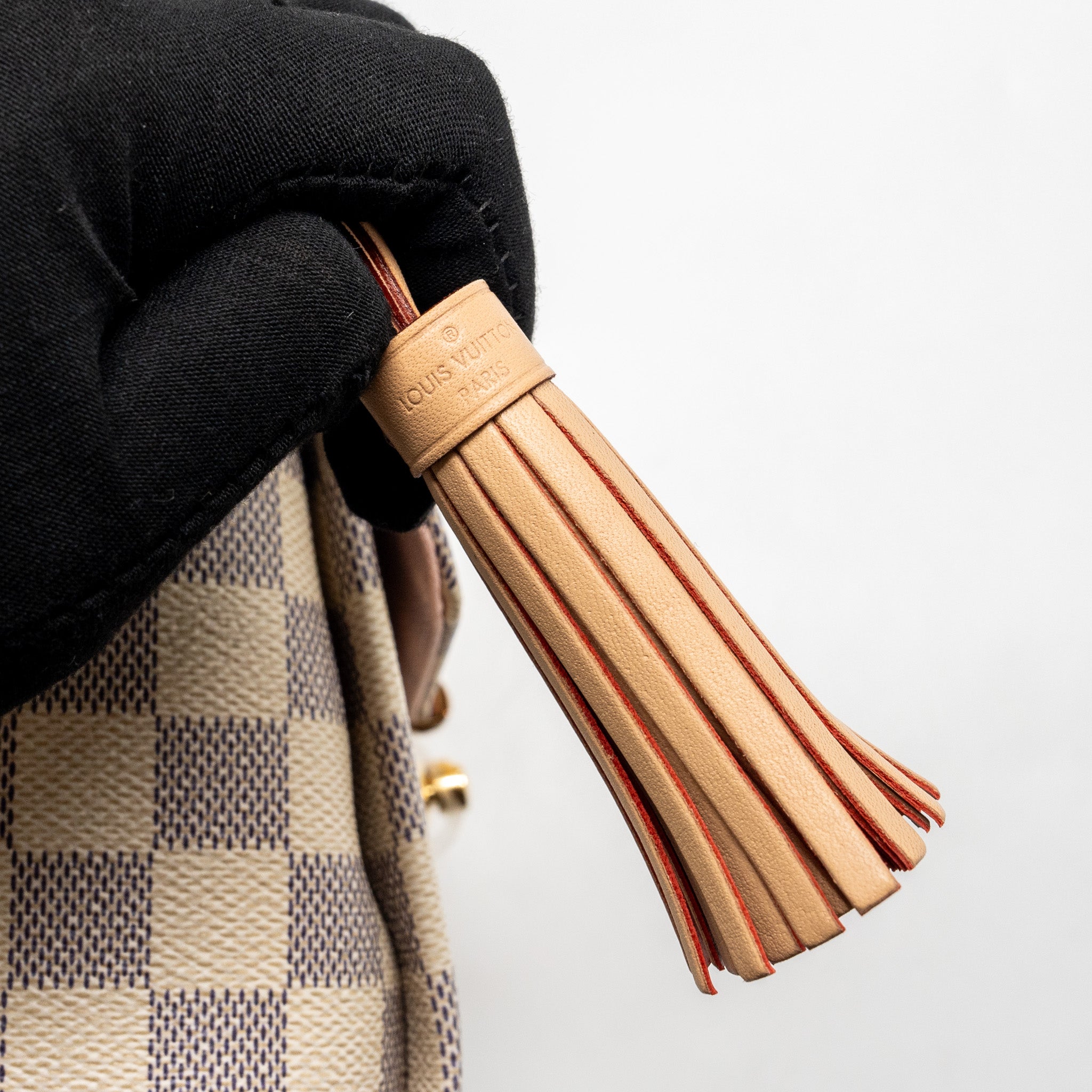 AAA Replica Louis Vuitton LV CROISETTE DAMIER AZUR CANVAS GHW