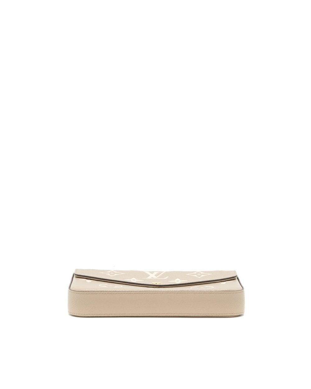 AAA Replica Louis Vuitton LV FELICIE POCHETTE TOURTERELLE/CREME GHW