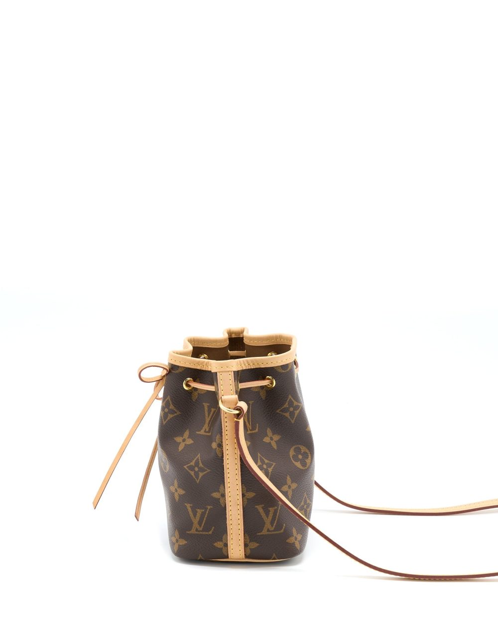 AAA Replica Louis Vuitton LV NANO NOE MONOGRAM CANVAS GHW