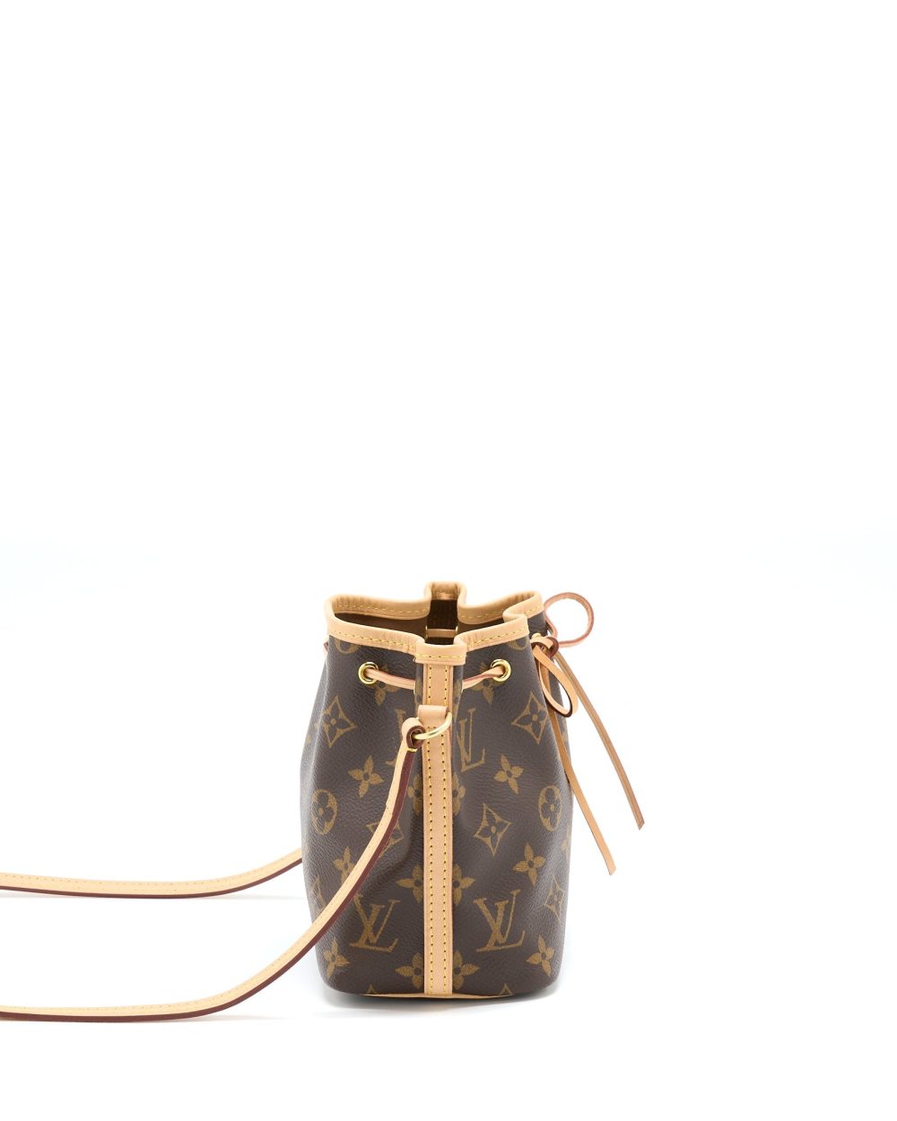 AAA Replica Louis Vuitton LV NANO NOE MONOGRAM CANVAS GHW