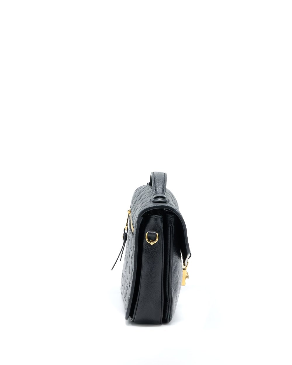AAA Replica Louis Vuitton LV POCHETTE MÉTIS MONOGRAM EMPREINTE BLACK GHW