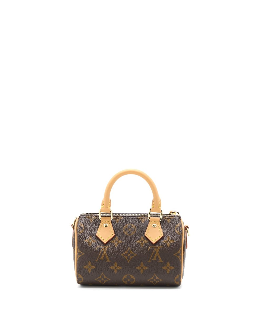 AAA Replica Louis Vuitton LV NANO SPEEDY MONOGRAM CANVAS GHW (NEW VERSION)