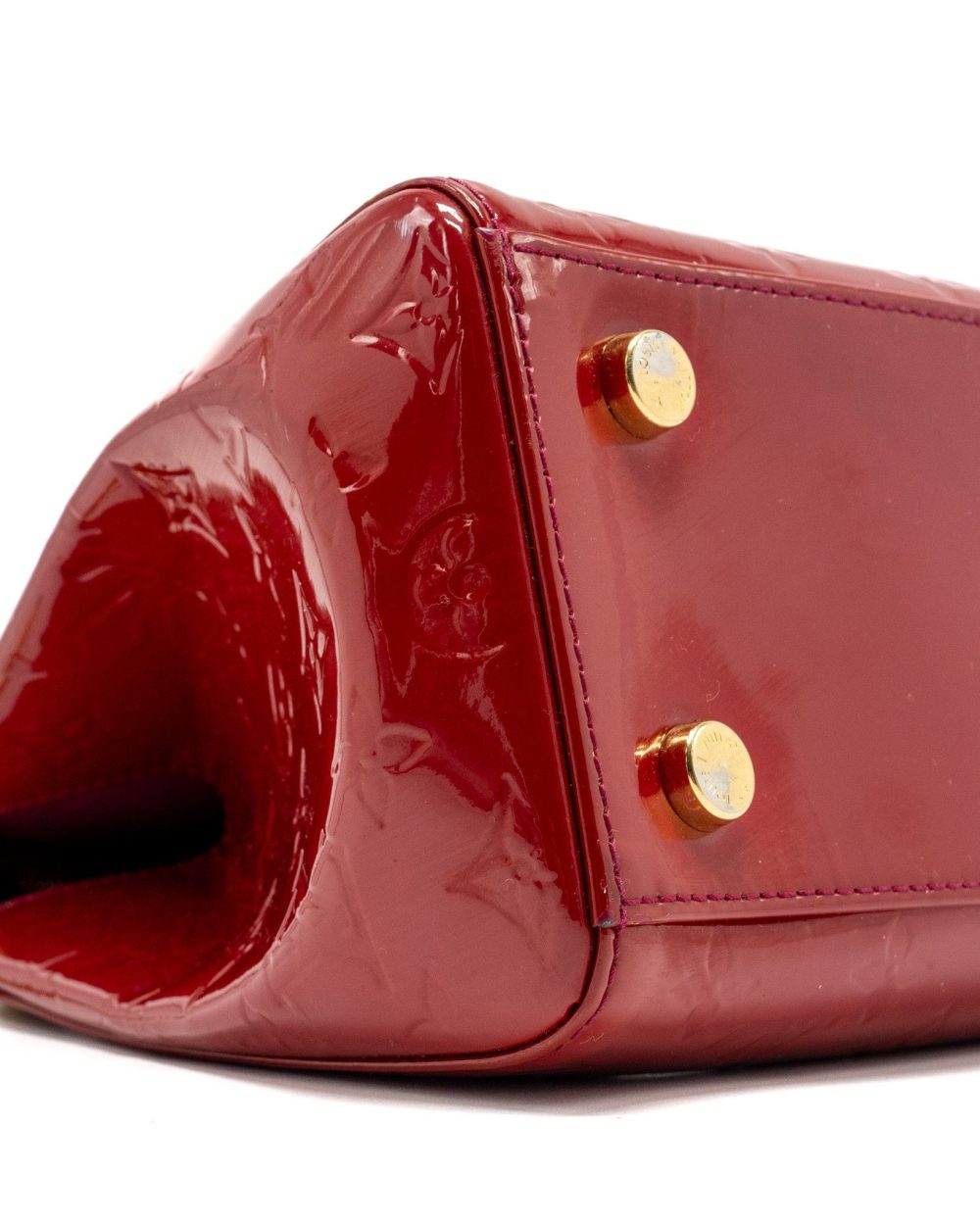 AAA Replica Louis Vuitton LV VERNIS BREA MM BAG MONOGRAM PATENT ROSE INDIAN GHW