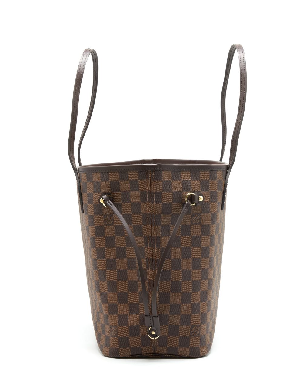 AAA Replica Louis Vuitton LV NEVERFULL MM DAMIER EBENE CANVAS / ROSE BALLERINE