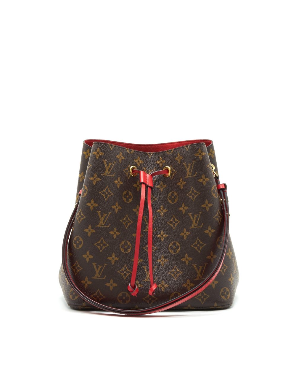 AAA Replica Louis Vuitton LV NEO NOE MONOGRAM CANVAS RED