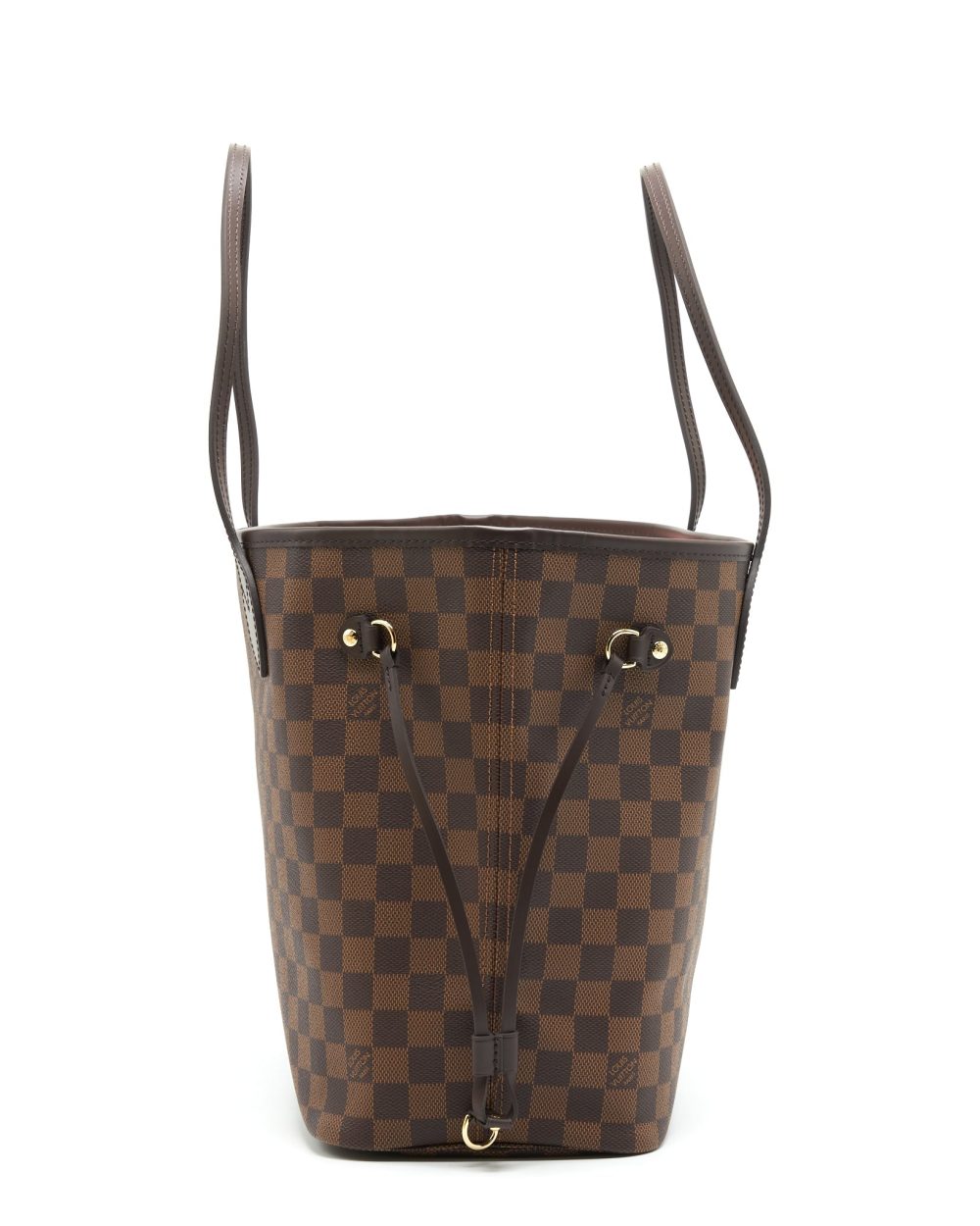 AAA Replica Louis Vuitton LV NEVERFULL MM DAMIER EBENE CANVAS / ROSE BALLERINE