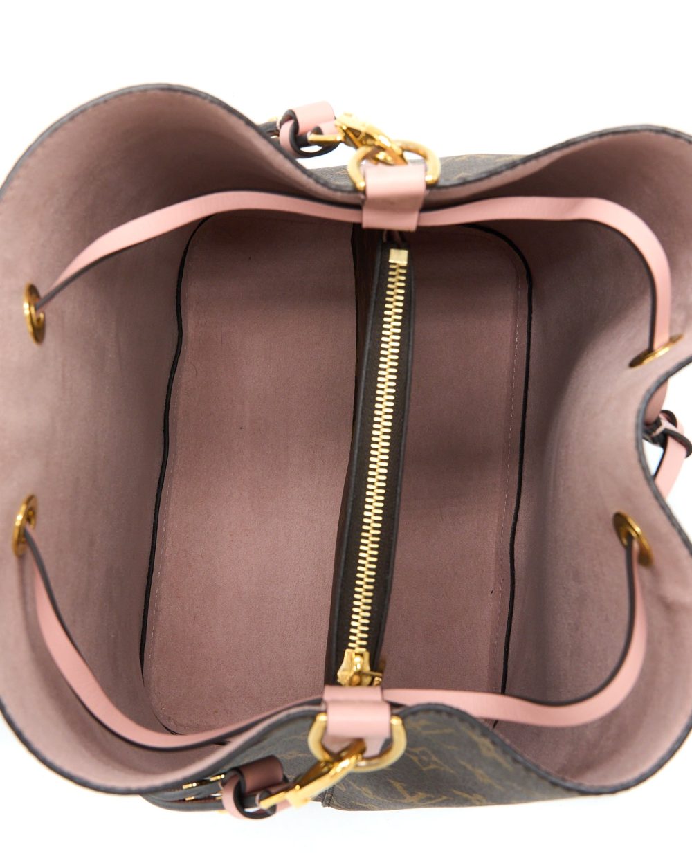 AAA Replica Louis Vuitton LV NEONOE MONOGRAM CANVAS ROSE POUDRE GHW