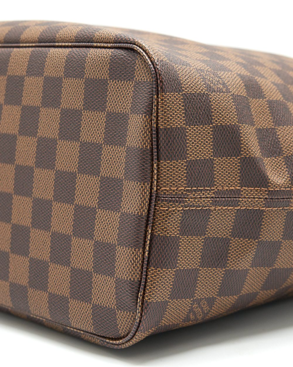 AAA Replica Louis Vuitton LV NEVERFULL MM DAMIER EBENE CANVAS / ROSE BALLERINE