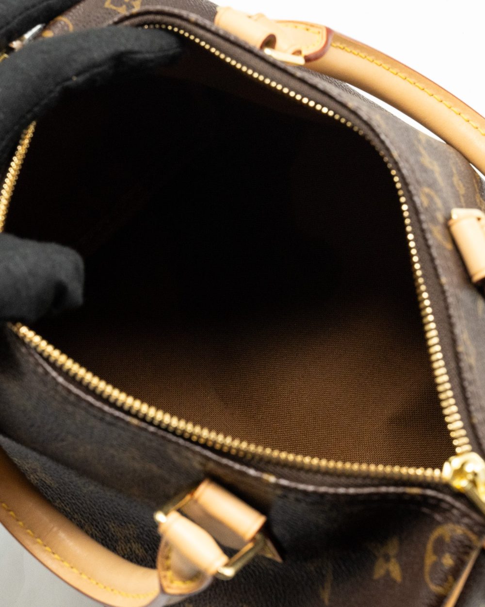 AAA Replica Louis Vuitton LV SPEEDY BANDOULIERE 25 MONOGRAM CANVAS GHW