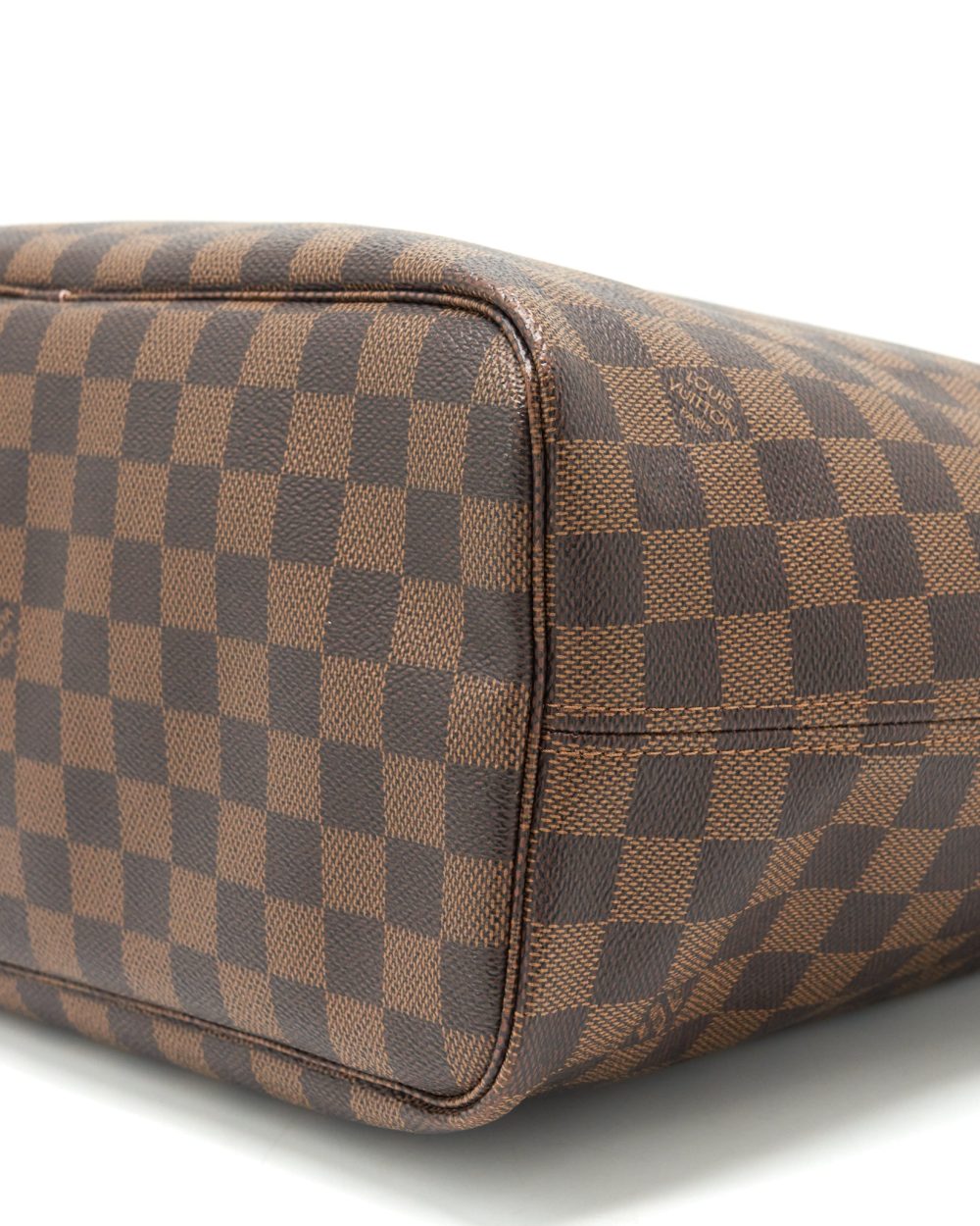 AAA Replica Louis Vuitton LV NEVERFULL MM DAMIER EBENE CANVAS /ROSE BALLERINE