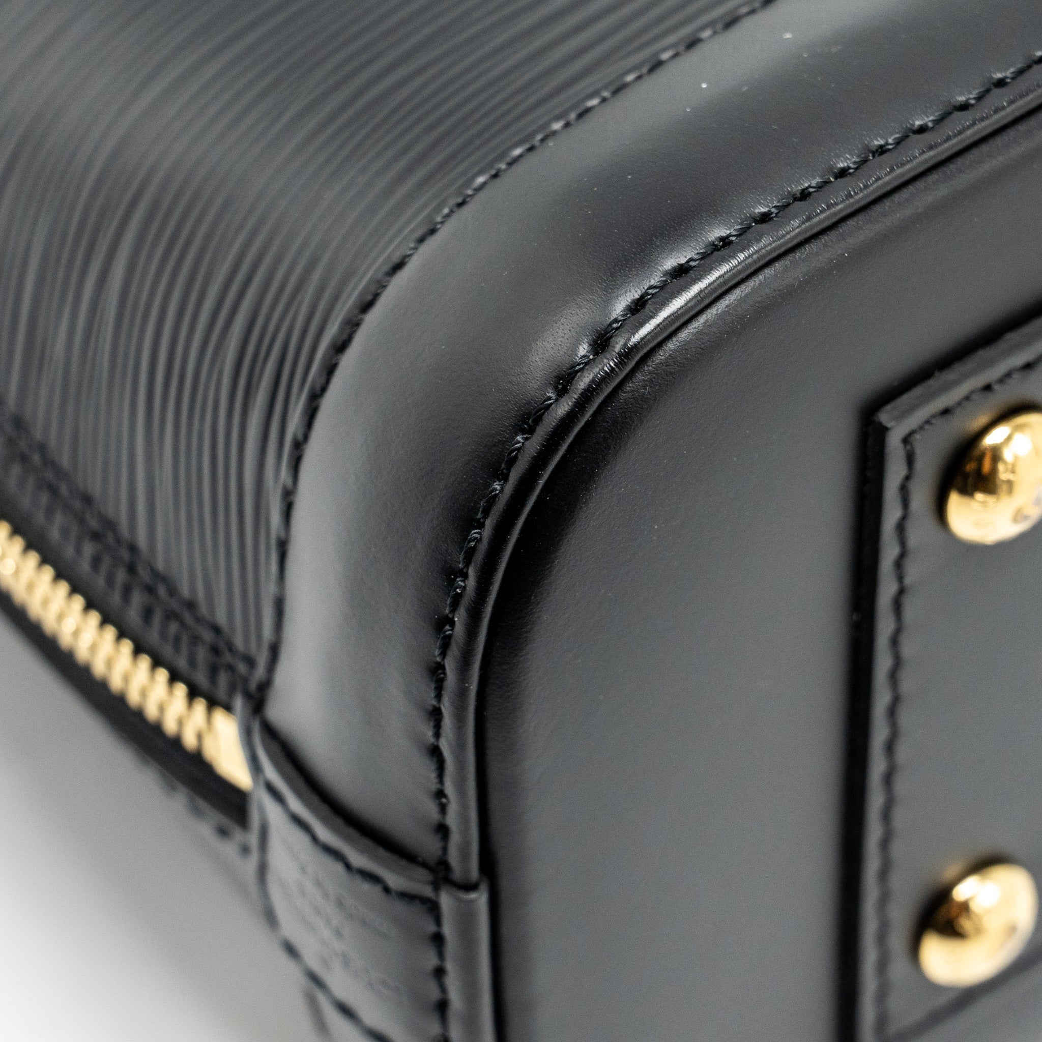 AAA Replica Louis Vuitton LV ALMA BB BLOOMING FLOWERS LIMITED EDITION EPI BLACK/MULTICOLOUR GHW