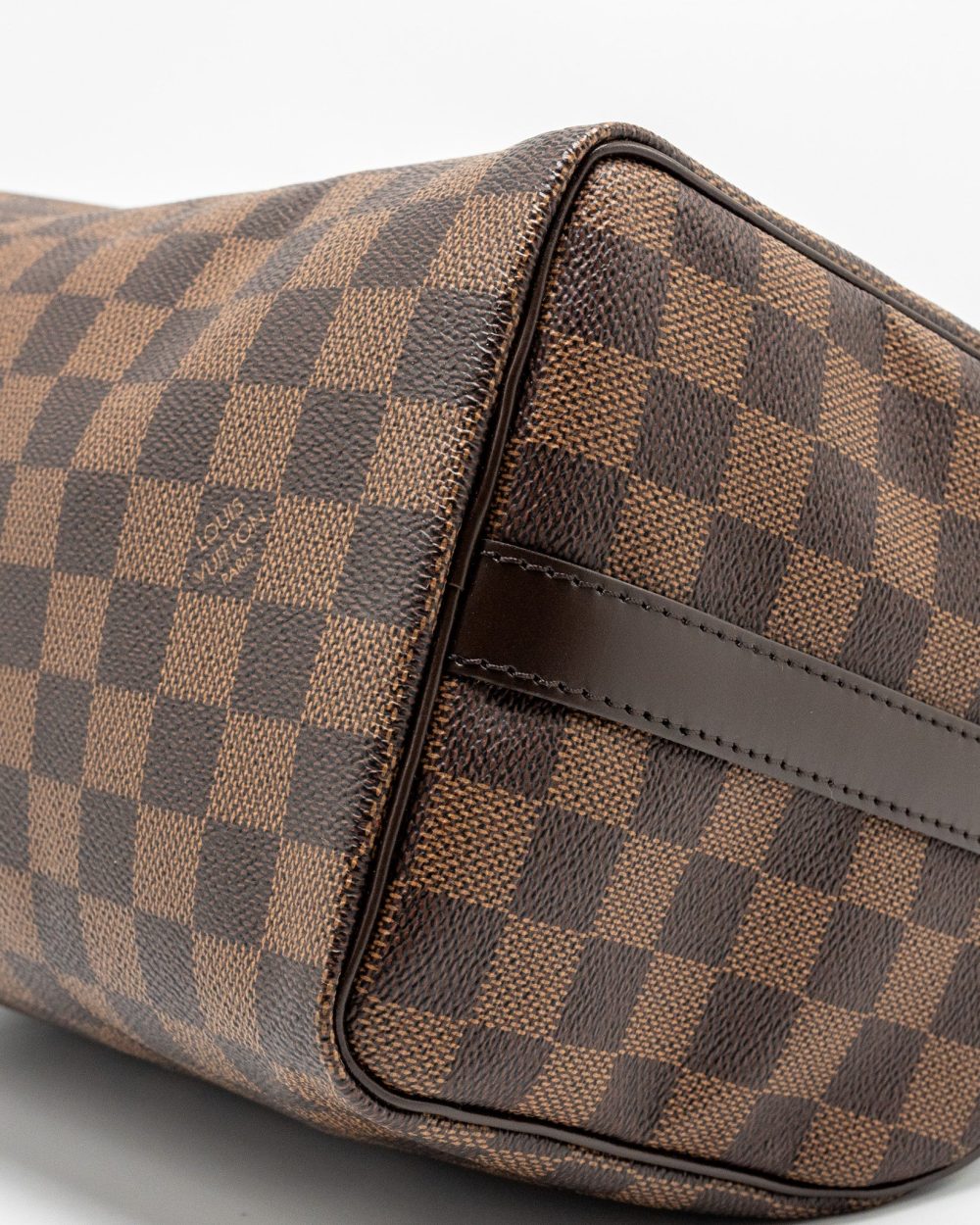 AAA Replica Louis Vuitton LV SPEEDY BANDOULIERE 25 DAMIER EBENE GHW