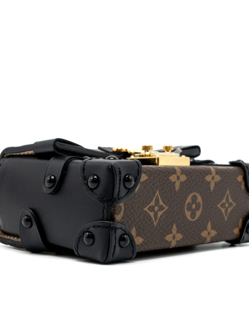 AAA Replica Louis Vuitton LV PETITE MALLE NECKLACE/MINI CHAIN BAG MONOGRAM CANVAS GHW