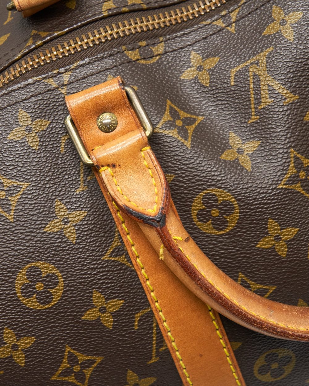 AAA Replica Louis Vuitton LV KEEPALL 55 MONOGRAM CANVAS GHW