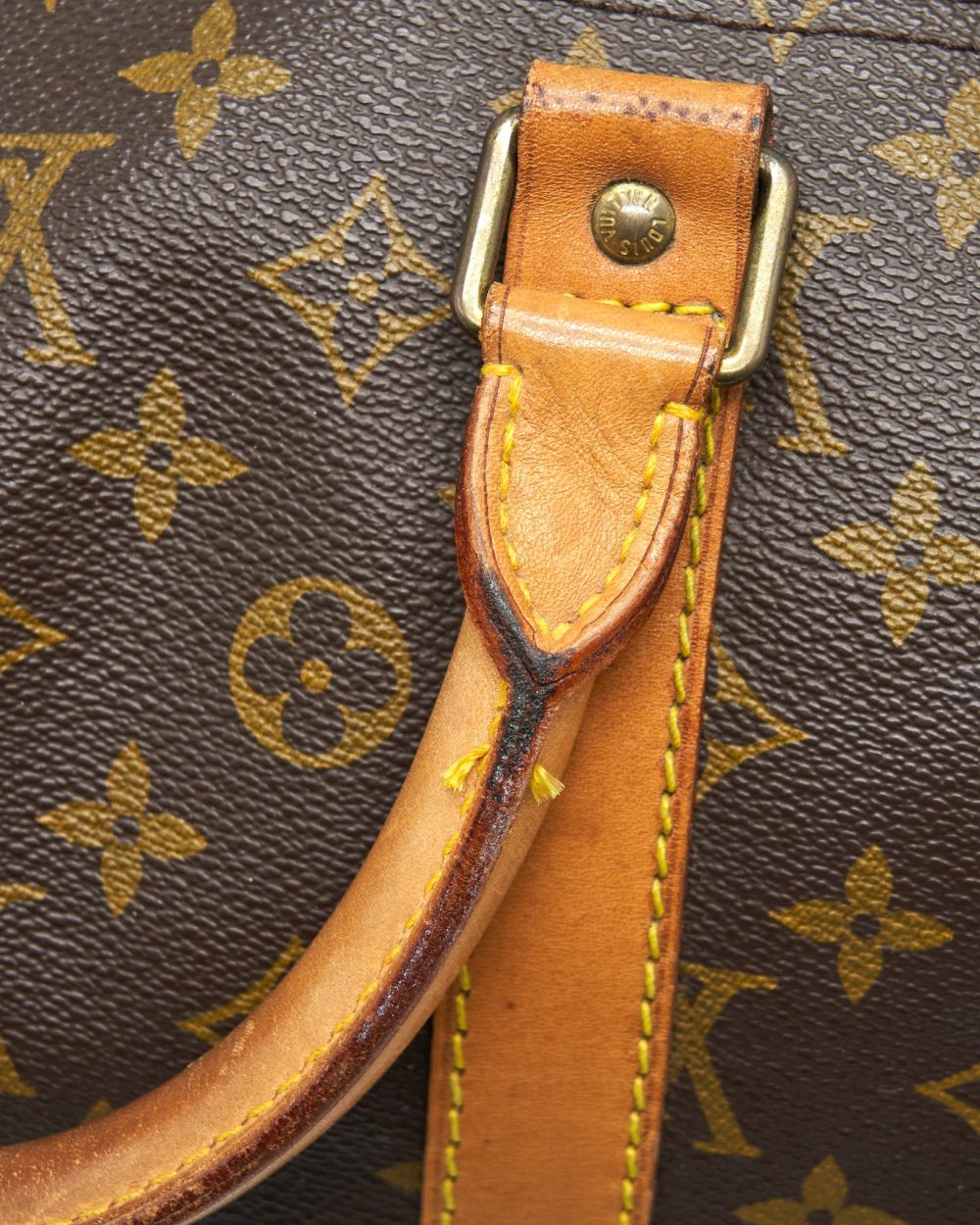 AAA Replica Louis Vuitton LV KEEPALL 55 MONOGRAM CANVAS GHW