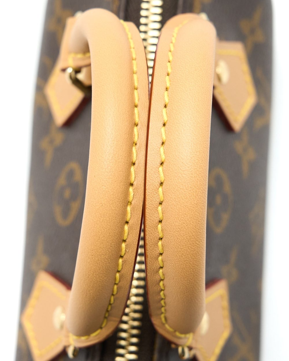 AAA Replica Louis Vuitton LV NANO SPEEDY MONOGRAM CANVAS GHW (NEW VERSION)