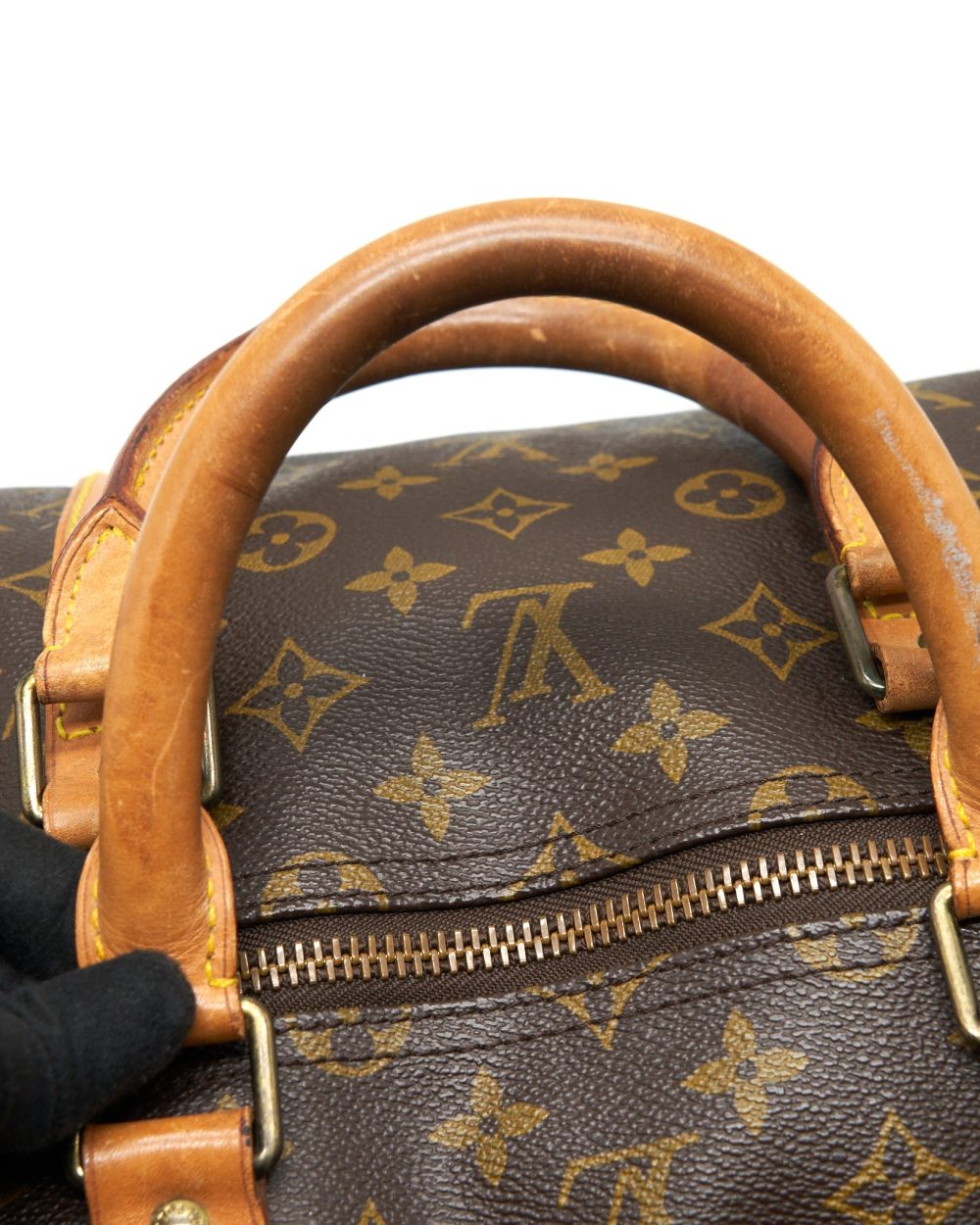 AAA Replica Louis Vuitton LV KEEPALL 55 MONOGRAM CANVAS GHW