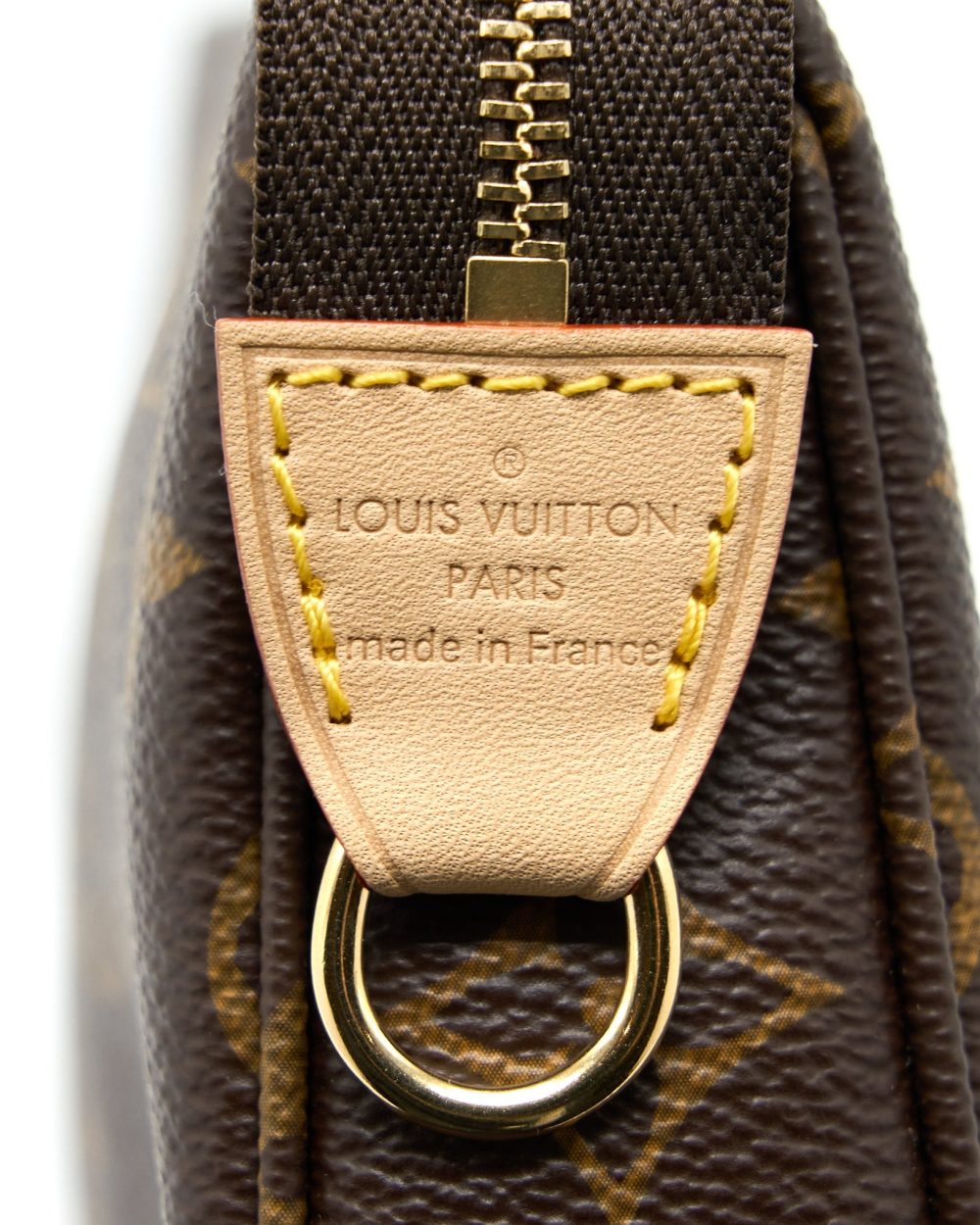 AAA Replica Louis Vuitton LV POCHETTE ACCESSORIES MONOGRAM CANVAS GHW (NEW VERSION)