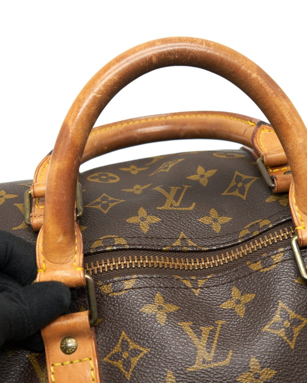 AAA Replica Louis Vuitton LV KEEPALL 55 MONOGRAM CANVAS GHW