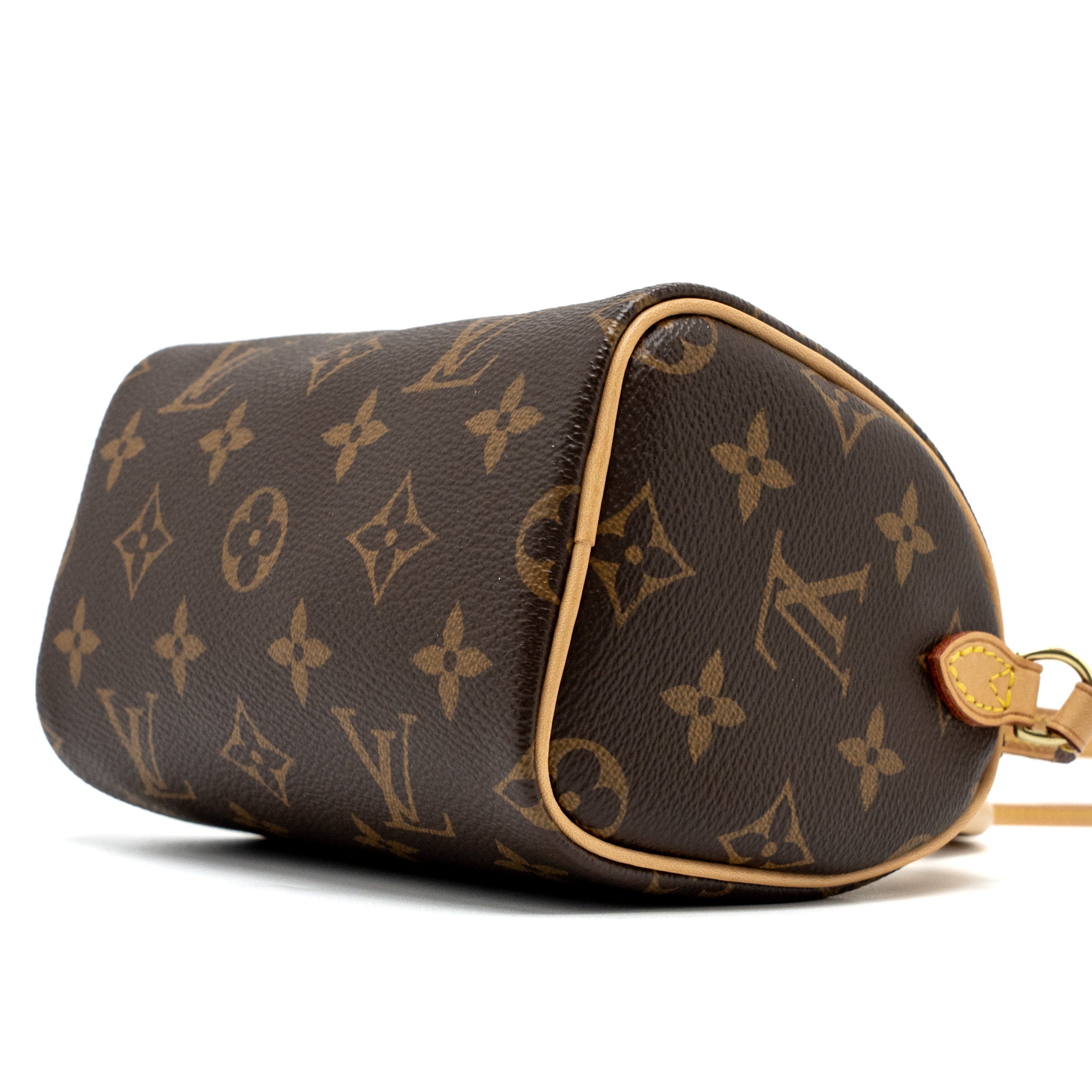 AAA Replica Louis Vuitton LV NANO SPEEDY MONOGRAM CANVAS GHW (OLD VERSION)