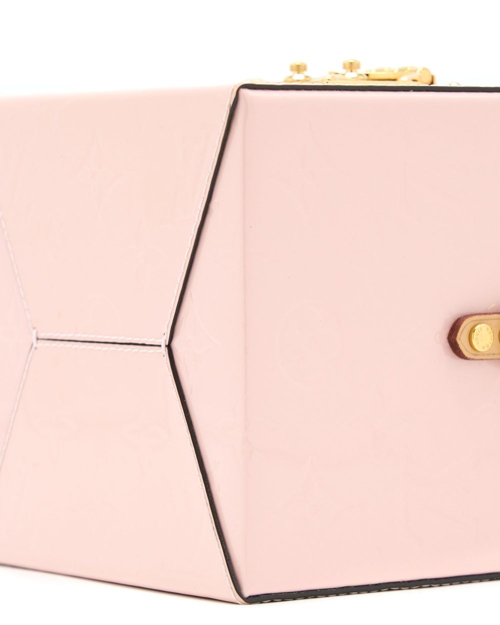 AAA Replica Louis Vuitton LV BLEECKER BOX BAG VERNIS PINK GHW