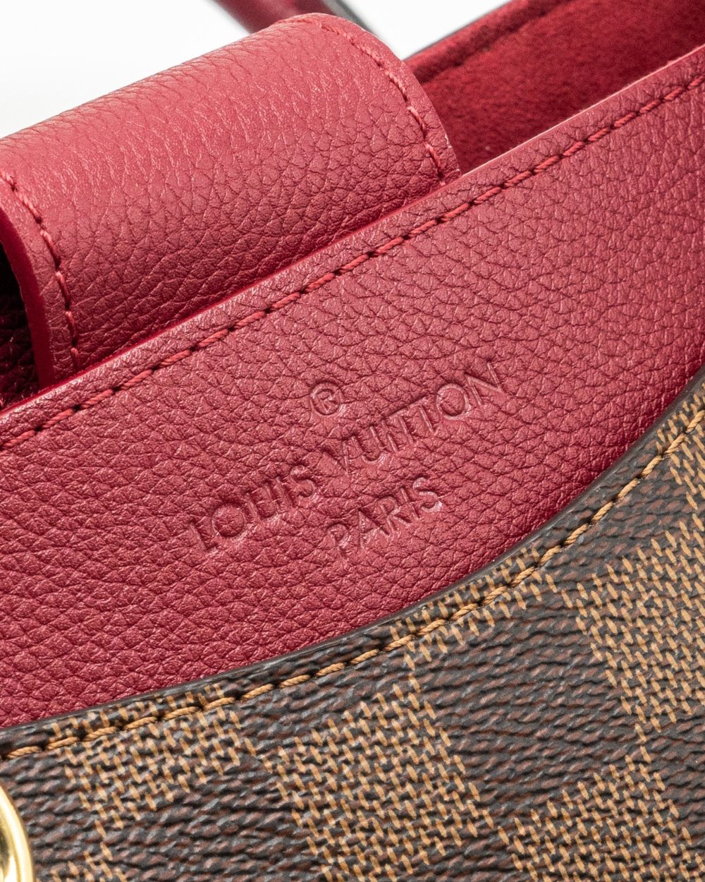 AAA Replica Louis Vuitton LV TOP HANDLE CROSSBODY BAG DAMIER EBENE GHW