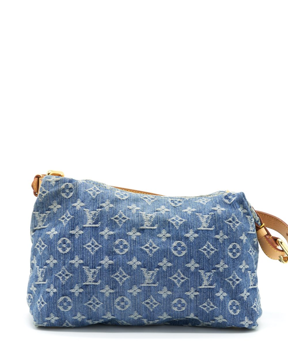 AAA Replica Louis Vuitton LV VINTAGE DENIM CROSSBODY BAG WITH AN EXTRA STRAP GHW