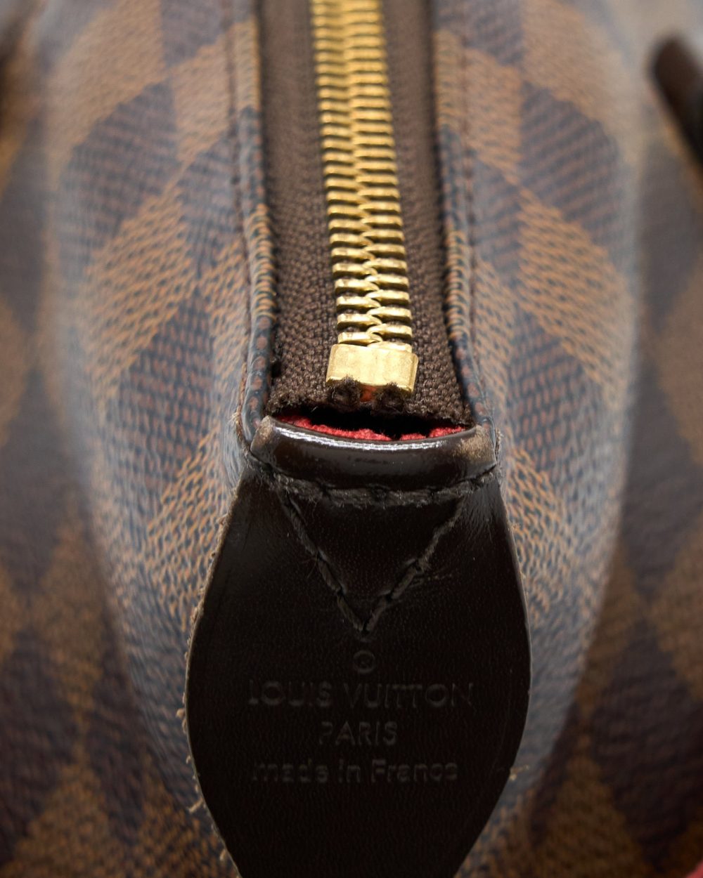 AAA Replica Louis Vuitton LV TOTALLY PM DAMIER EBENE CANVAS GHW
