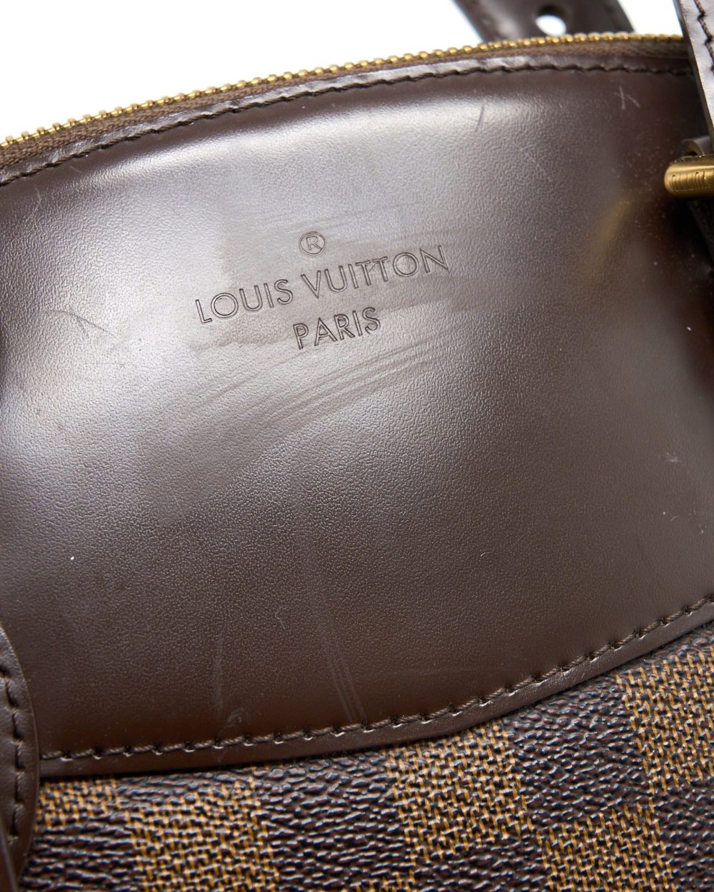 AAA Replica Louis Vuitton LV VERONA MM DAMIER EBENE CANVAS GHW