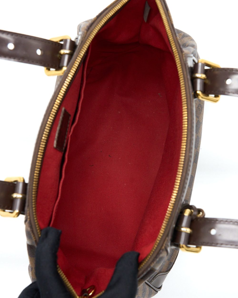 AAA Replica Louis Vuitton LV VERONA MM DAMIER EBENE CANVAS GHW
