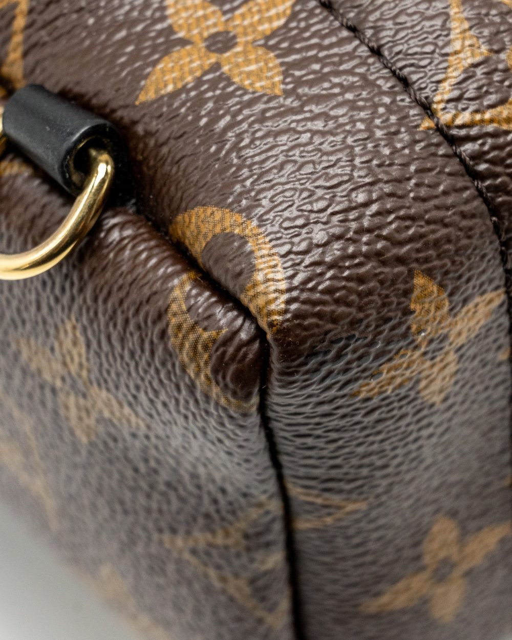 AAA Replica Louis Vuitton LV PALM SPRING MINI BACKPACK MONOGRAM CANVAS GHW