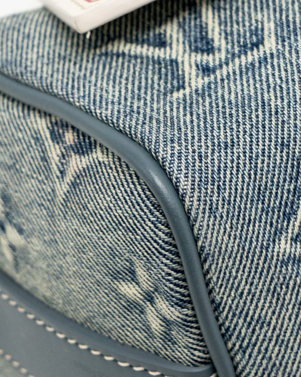 AAA Replica Louis Vuitton LV KEEPALL BANDOULIERE 25 WASHED DENIM CANVAS BLUE SHW