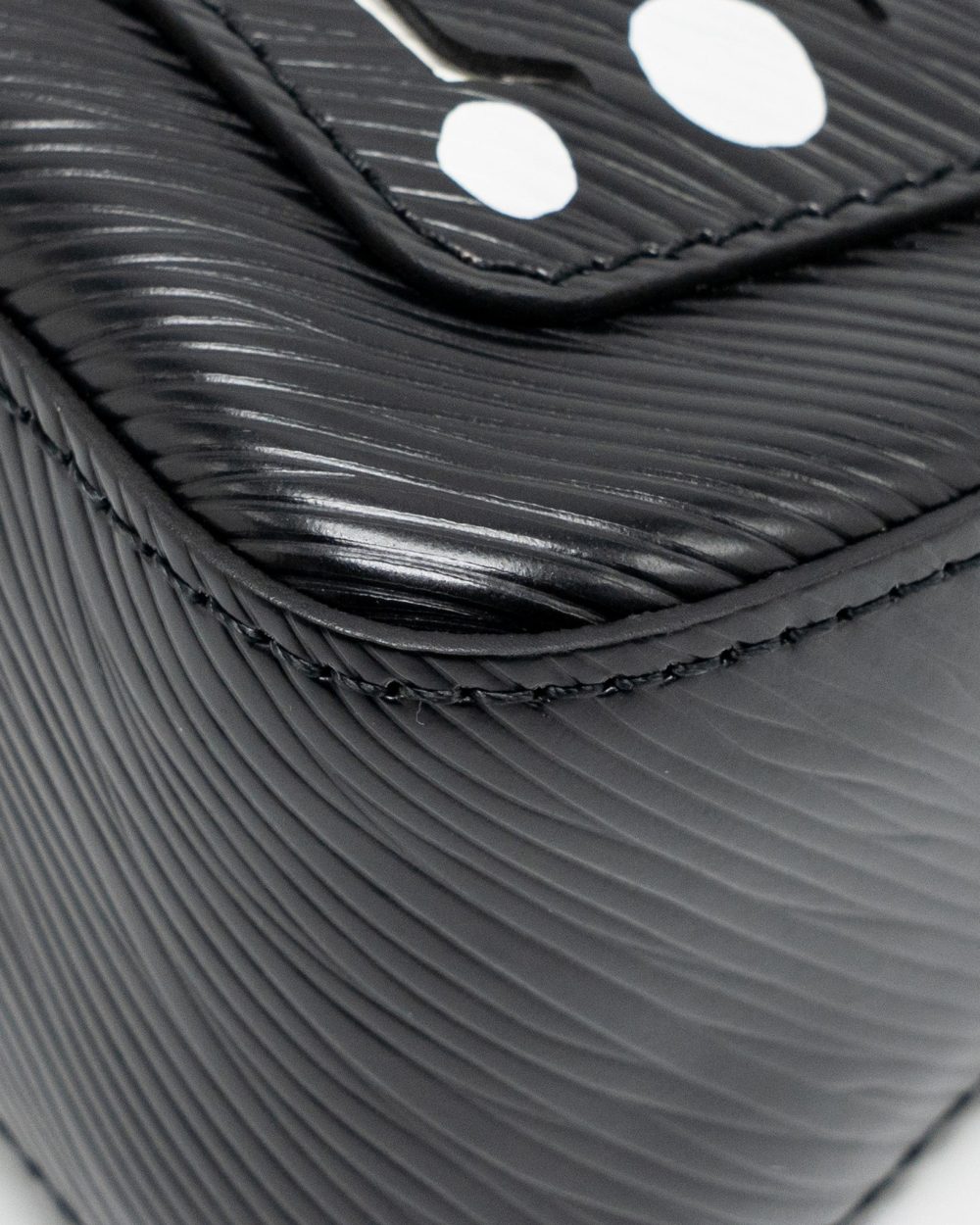 AAA Replica Louis Vuitton LV YAYOI KUSAMA MARELLINI EPI LEATHER BLACK SHW