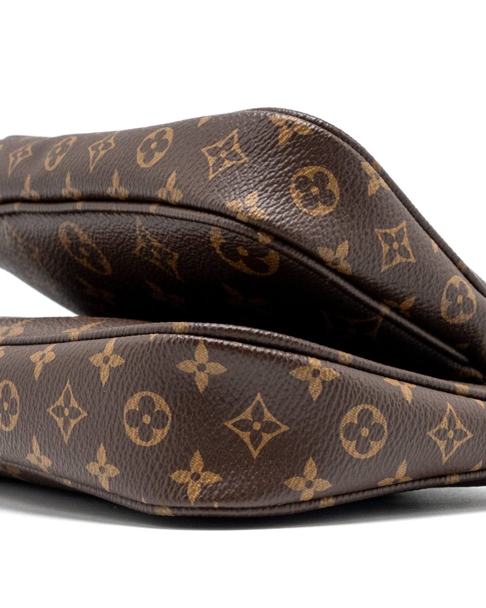 AAA Replica Louis Vuitton LV MULTI POCHETTE MONOGRAM CANVAS ROSE CLAIR GHW
